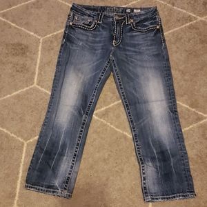 Miss Me Boyfriend Capris 28